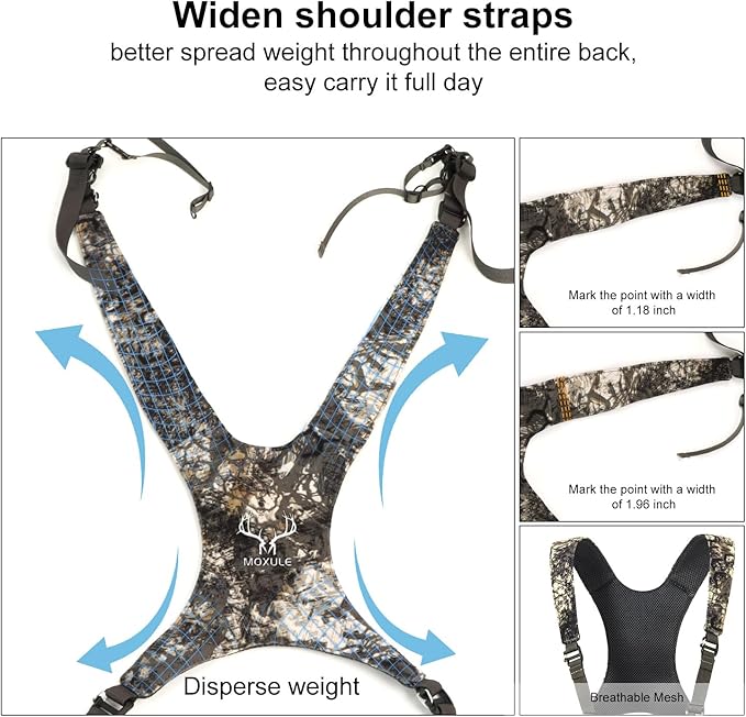 Binocular Harness Chest Pack: Waterproof Bino Case
