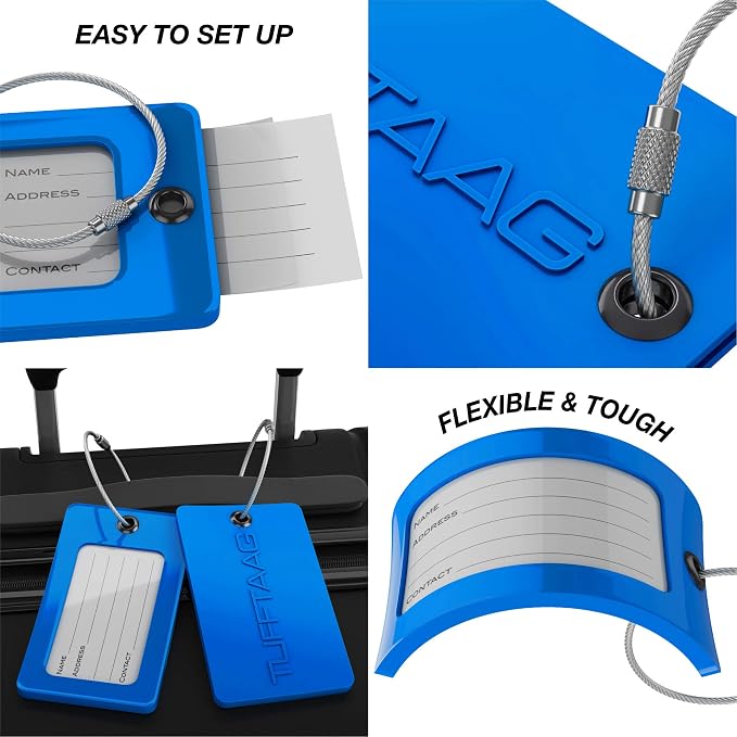 Luggage Tags Business Card Holder by TUFFTAAG