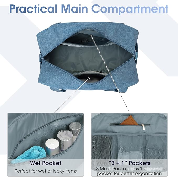 Narwey 18" Carry on Bag Underseat
