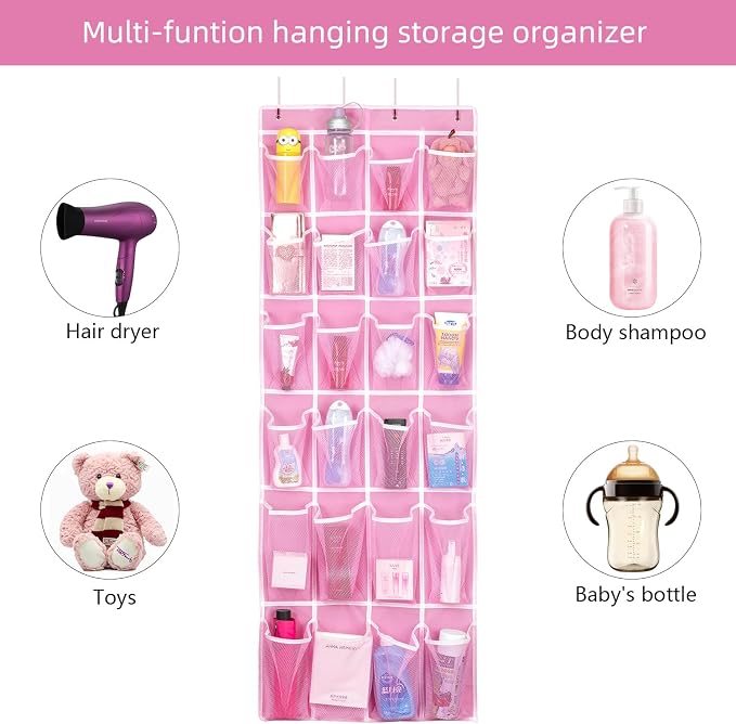 Hanging Shoe Organizer, Over The Door Shoe Organizer