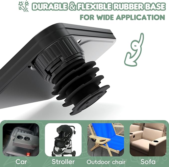 Upgraded Car Seat Tray for Kids Car Seat Tray