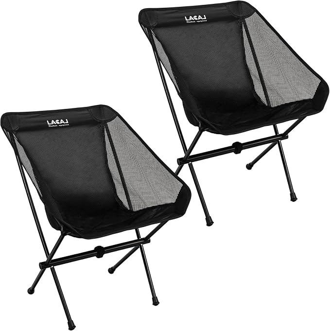 Ultra-Light Folding Camping Chair, All-Aluminum Frame, Surper Breathable Fabric