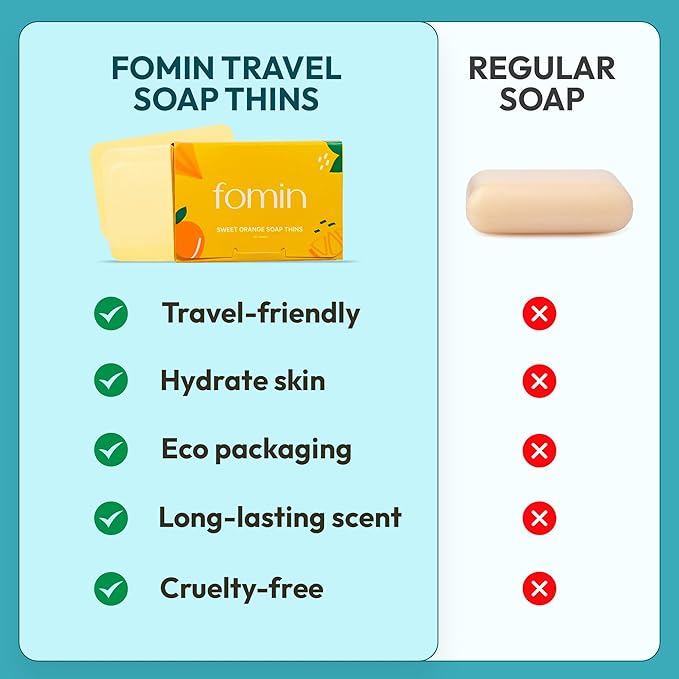 FOMIN - Antibacterial Paper Soap Sheets
