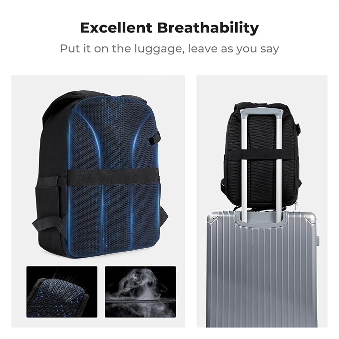 K&F CONCEPT Lightweight Camera Backpack Bag, Professional Photography Bag
