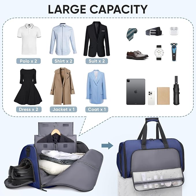BALEINE Convertible Garment Bag