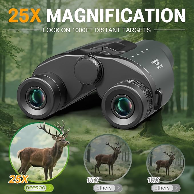 25x32 Binoculars for Adults Kids Compact