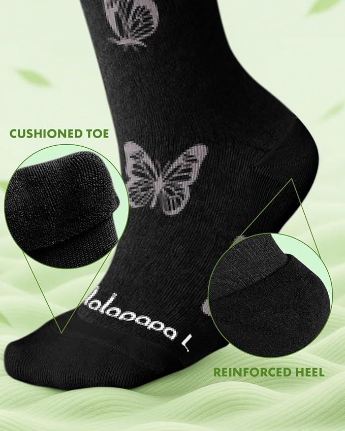 Bamboo Viscose Compression Socks