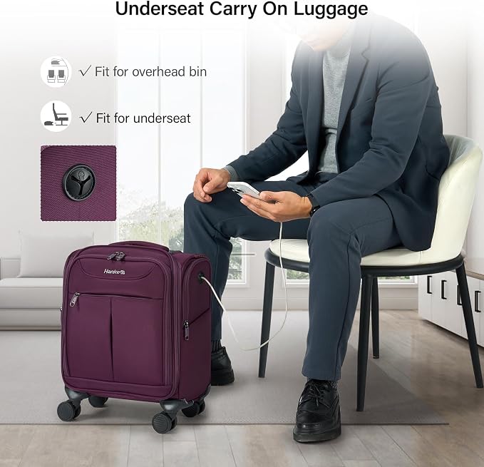 Hanke Underseat Carry On Luggage