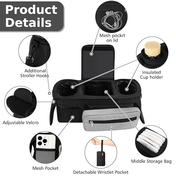 Accmor Universal Stroller Organizer