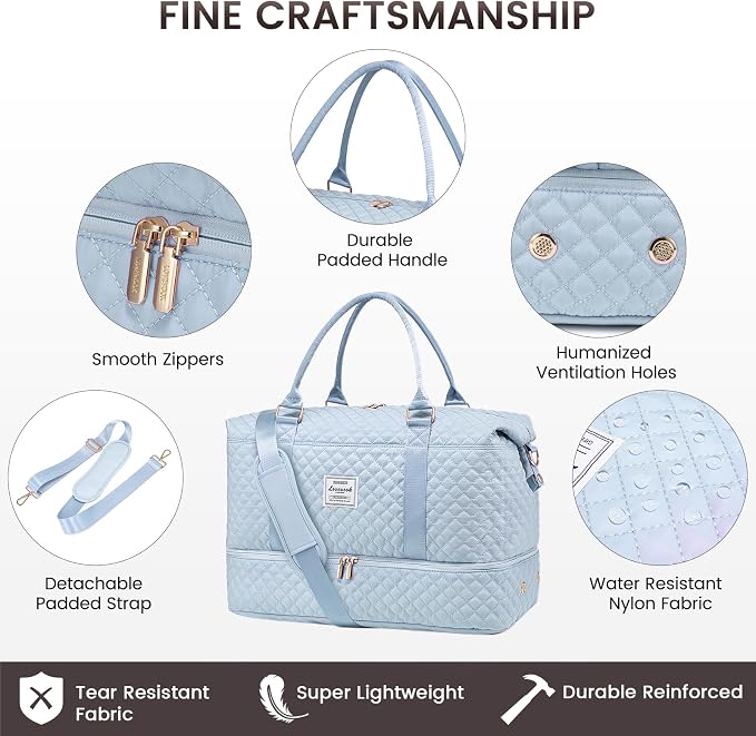 LOVEVOOK Travel Duffle Bag, Weekender Bags