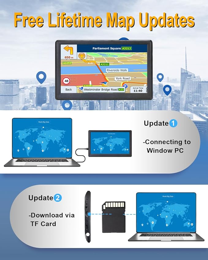 OHREX N800 GPS Navigator for Car