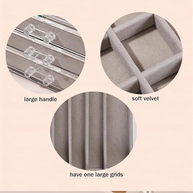 Necklace Organizer Box, Tray