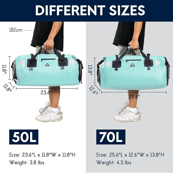Haimont Waterproof Duffel Bag Roll-top Dry Duffel Bag