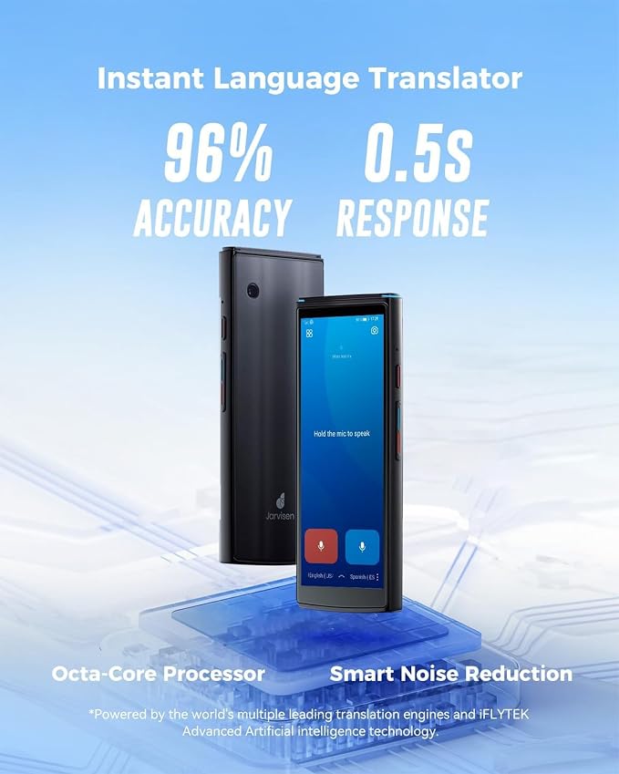 Language Translator Device, Two-Way Instant Voice Translator