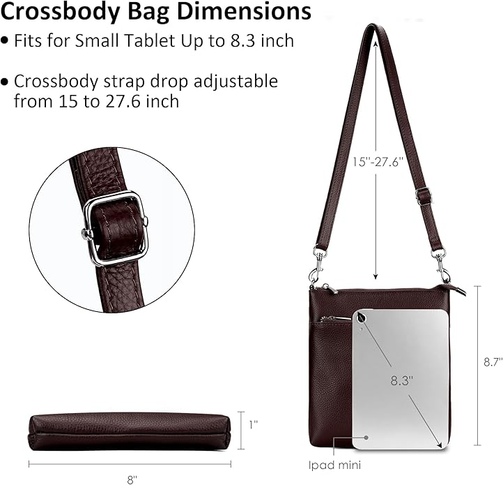 befen Genuine Leather Small Crossbody Purses