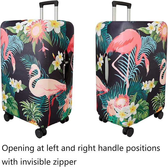 WUJIAONIAO Travel Luggage Cover Baggage Suitcase Cover Protector Skins 18-32