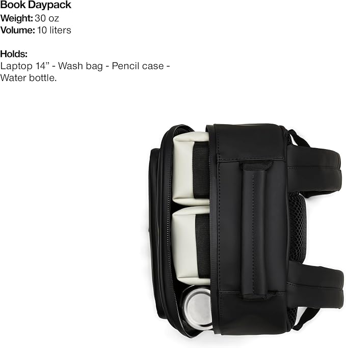 RAINS Regular Book Daypack, Laptop Bag, Waterproof, 2 Year Warranty