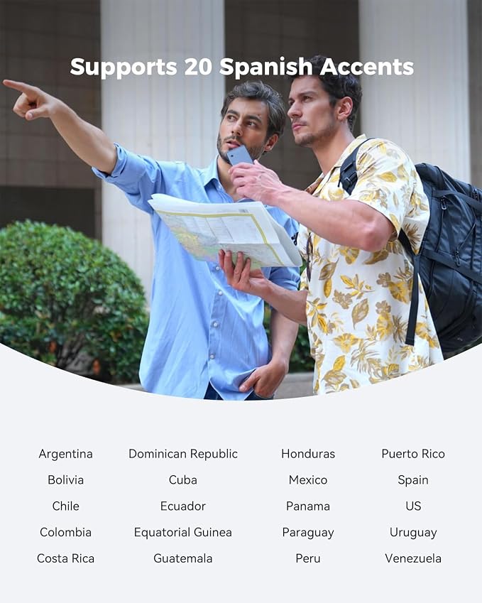 Language Translator Device, Two-Way Instant Voice Translator