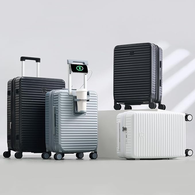 Hard Shell Suitcases Travel Expandable Luggage, 24 Inch Check in Luggage