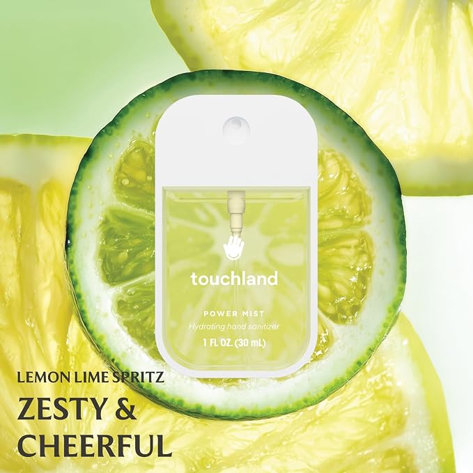 Touchland Power Mist Hydrating Hand Sanitizer Spray, FRESH Trio Set, 1 FL. OZ.