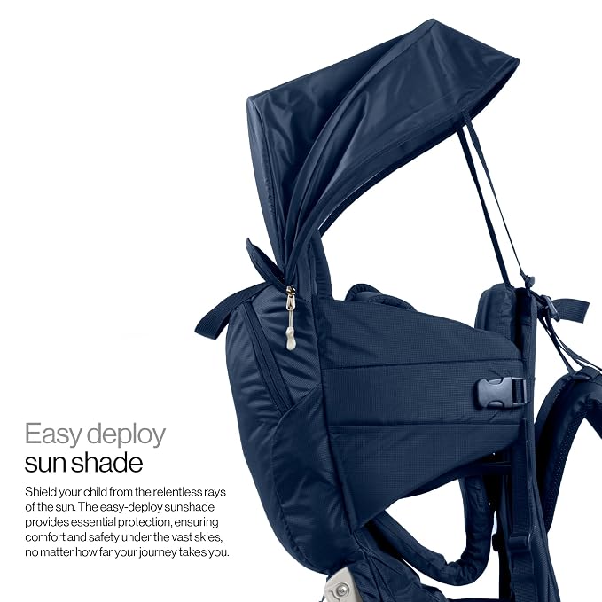 Vandra™ River - Scandinavian Hiking Baby Carrier Backpack - Gravity Lock™