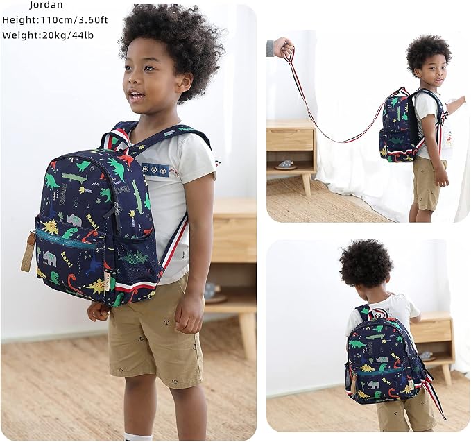 willikiva Cartoon Bus 12 Kindergarten Backpack