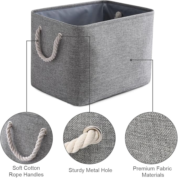 TheWarmHome Storage Basket for Organizing