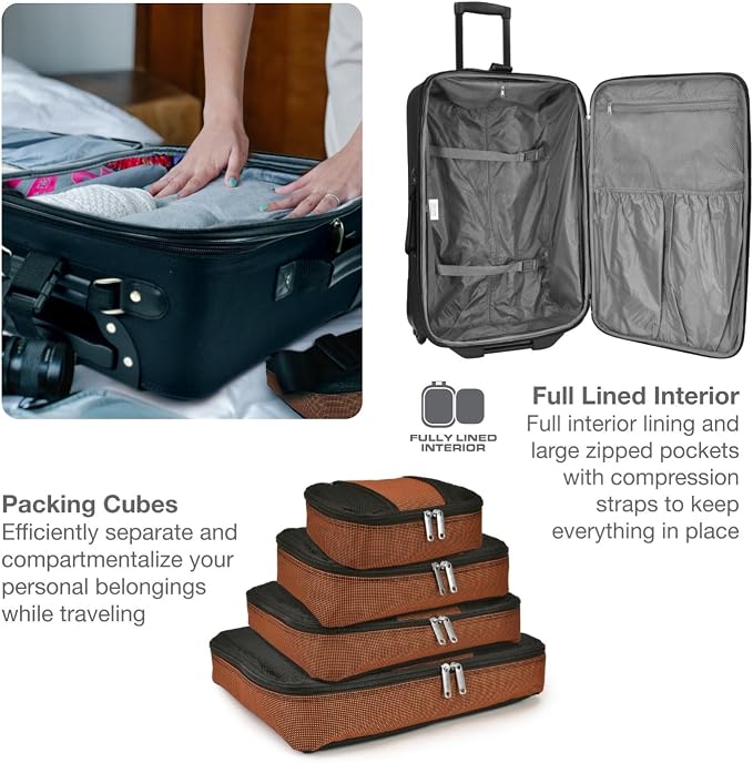 Travel Select Amsterdam 2-Piece Softside Expandable Rolling Luggage Set