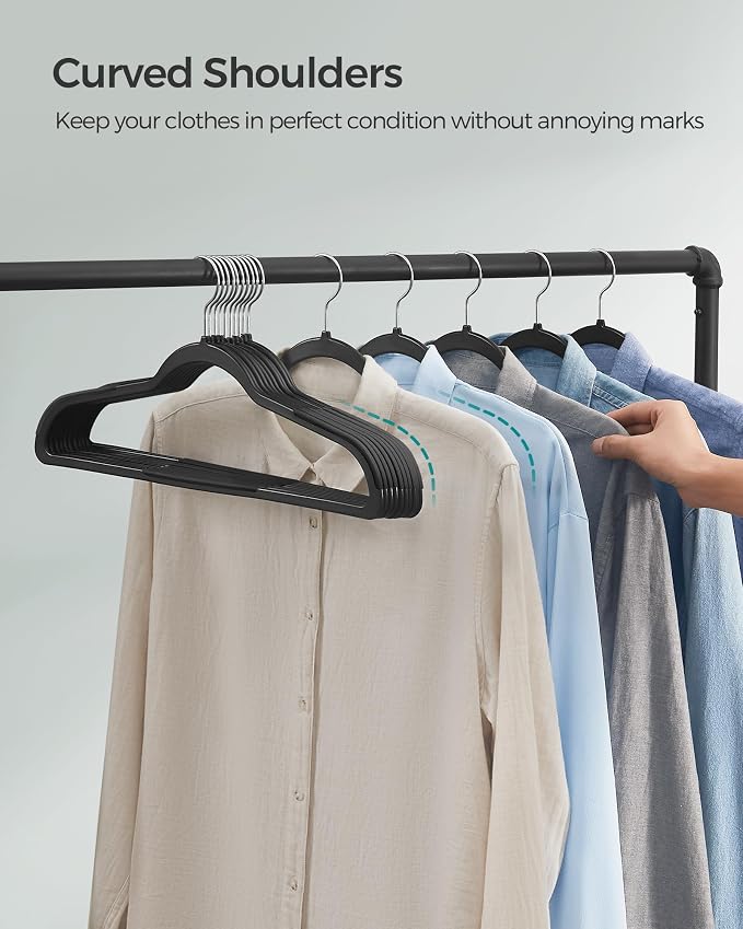 SONGMICS Clothes Hangers, Space-Saving