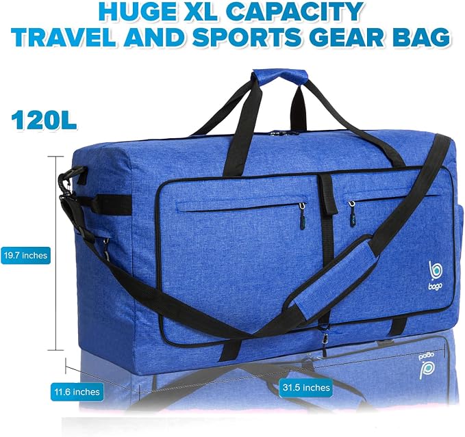 Bago Large Foldable Duffel Bags