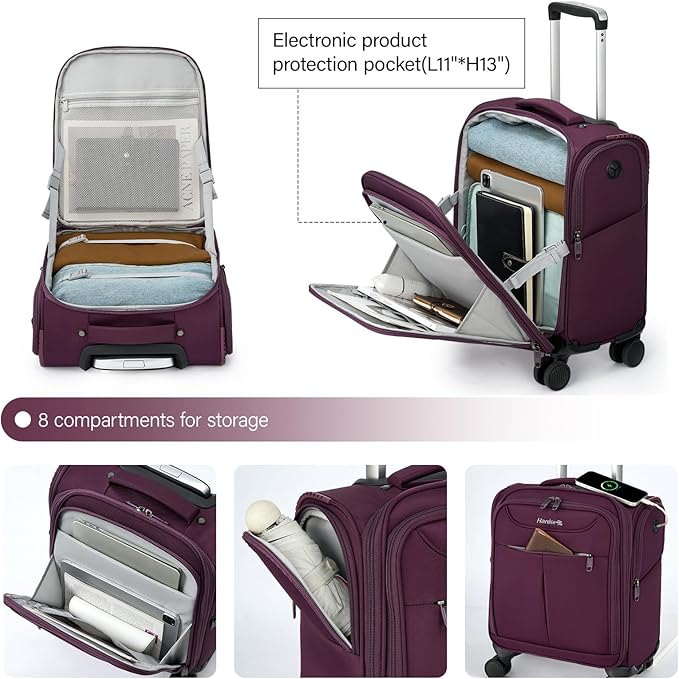 Hanke Underseat Carry On Luggage