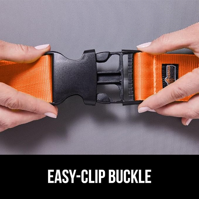 GORILLA GRIP Heavy Duty Adjustable Luggage Straps