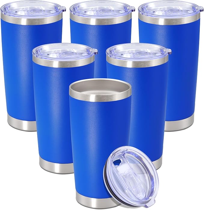 20 oz Tumbler with lid Double Wall Vacuum Insulated Tumblers Stainless Steel