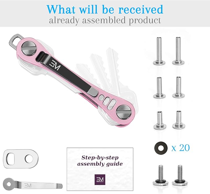 EM Premium Products Compact Key Holder