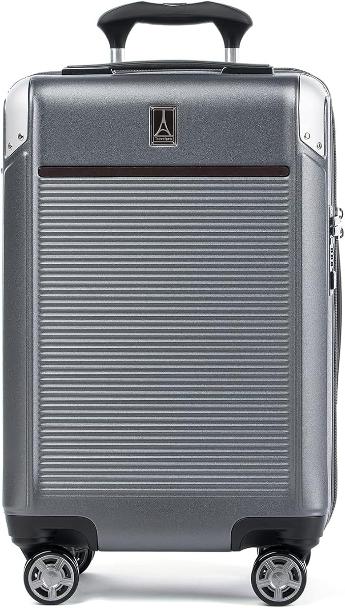 Travelpro Platinum Elite Hardside Expandable Carry on Luggage, 8 Wheel Spinner