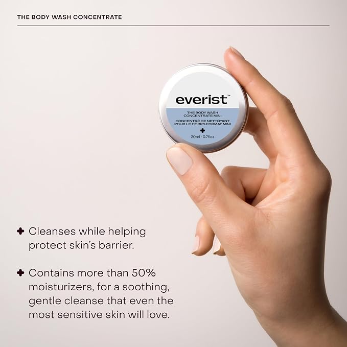 Everist The Shower Essentials Travel Kit, Hydrating