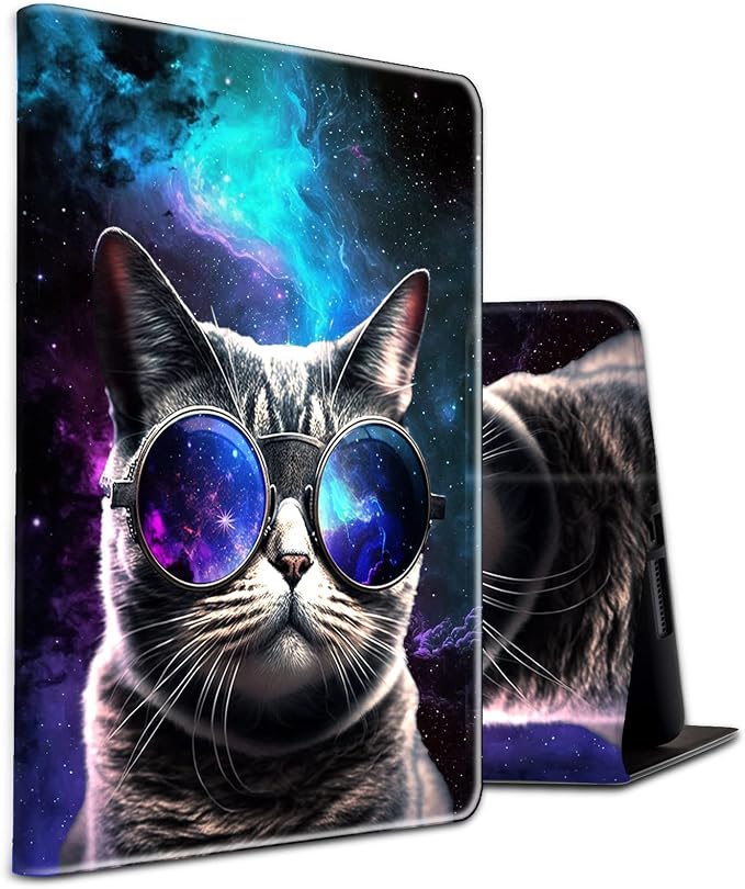 All-New HD 8 Plus Tablet Case Kindle Fire HD 8 Case 10th Generation 2024/2022/2020 Folding Stand PU Leather Slim Smart Cover with Auto Wake/Sleep for Amazon Fire Tablet 2020Animals Dog Paws
