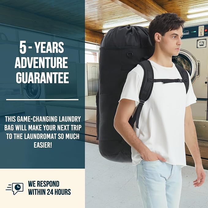 Laundry Bag Extra Large 115L, Laundry Backpack Bag, Laundry Bags Extra Large
