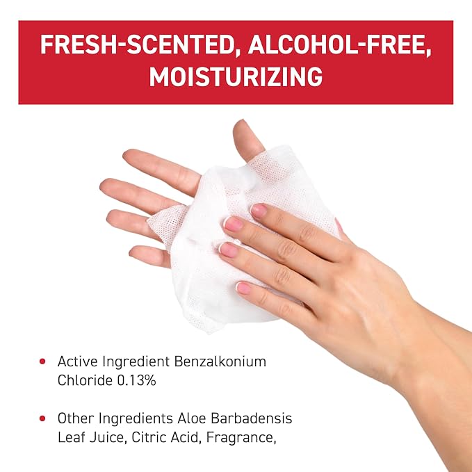 WipeEssentials Hand Sanitizer Wipes, Hand Wipes