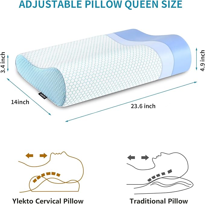 Memory Foam Pillows Neck Pillow Bed Pillow