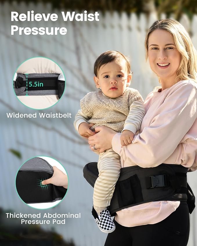 GROWNSY Ultra-Comfy Baby Carrier