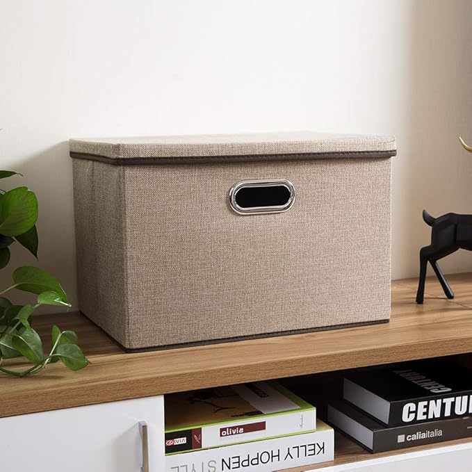 PRANDOM Large Collapsible Storage Bins