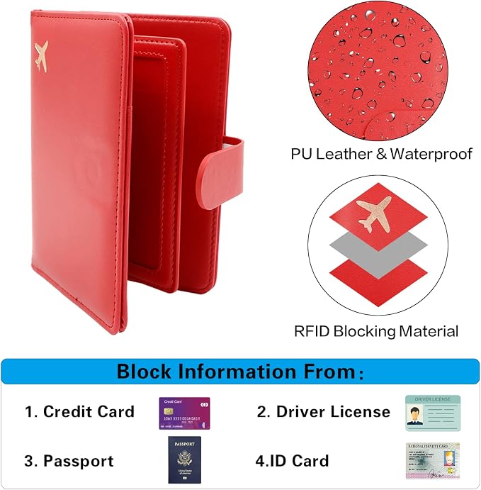 Melsbrinna Rfid Passport Holder