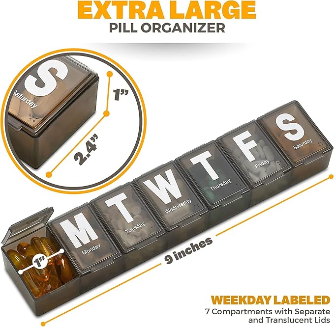 Weekly Pill Organizer