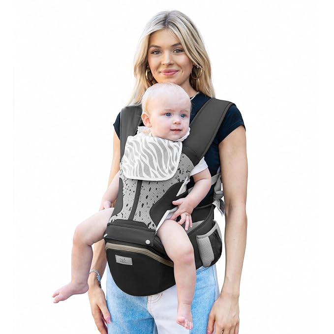 MOMTORY Carryall™ Pro Baby Carrier, Safety-Certified 6-in-1 Ultra Storage Baby