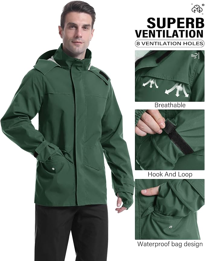 iCreek Rain Suit Waterproof Jacket