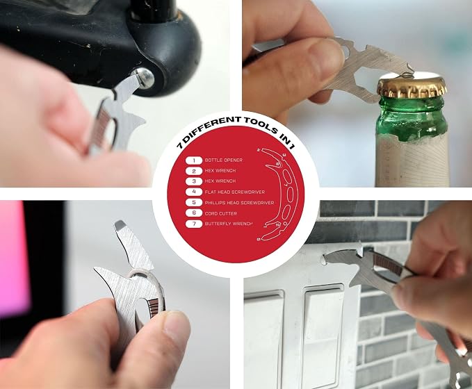 Star Trek Klingon Bat'leth 6-In-1 Multitool Kit | Includes Screwdriver