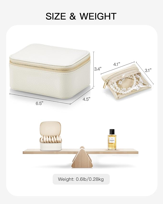 Vlando Graduation Gifts for Her, Travel Jewelry Case