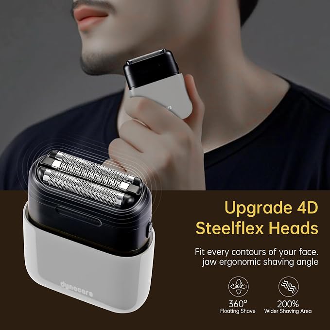 Mini Steel Electric Foil Shavers