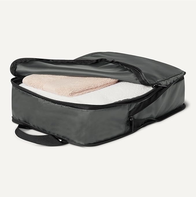 Amazon Essentials Ultralight Compression Packing Cubes Packing Organizer Grey